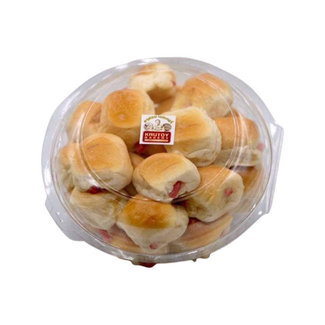 KRUTOY BAKERY Weiches Brot mit Schinken-Mayonnaise-Füllung (ขนมปังแลบลิ้น ครูต้อย) 240g