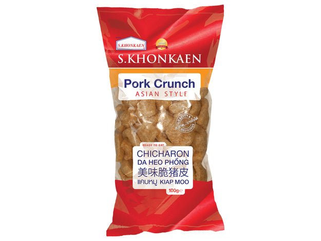 SOR KHONKAEN Knusprige Schweineschwarten (แคบหมู ส.ขอนแก่น) 100g