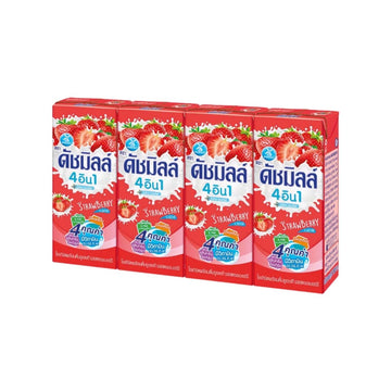DUTCH MILL Trinkjoghurt (นมเปรี้ยว ดัชมิลล์) 4x180ml - Ohayo Asia Shop
