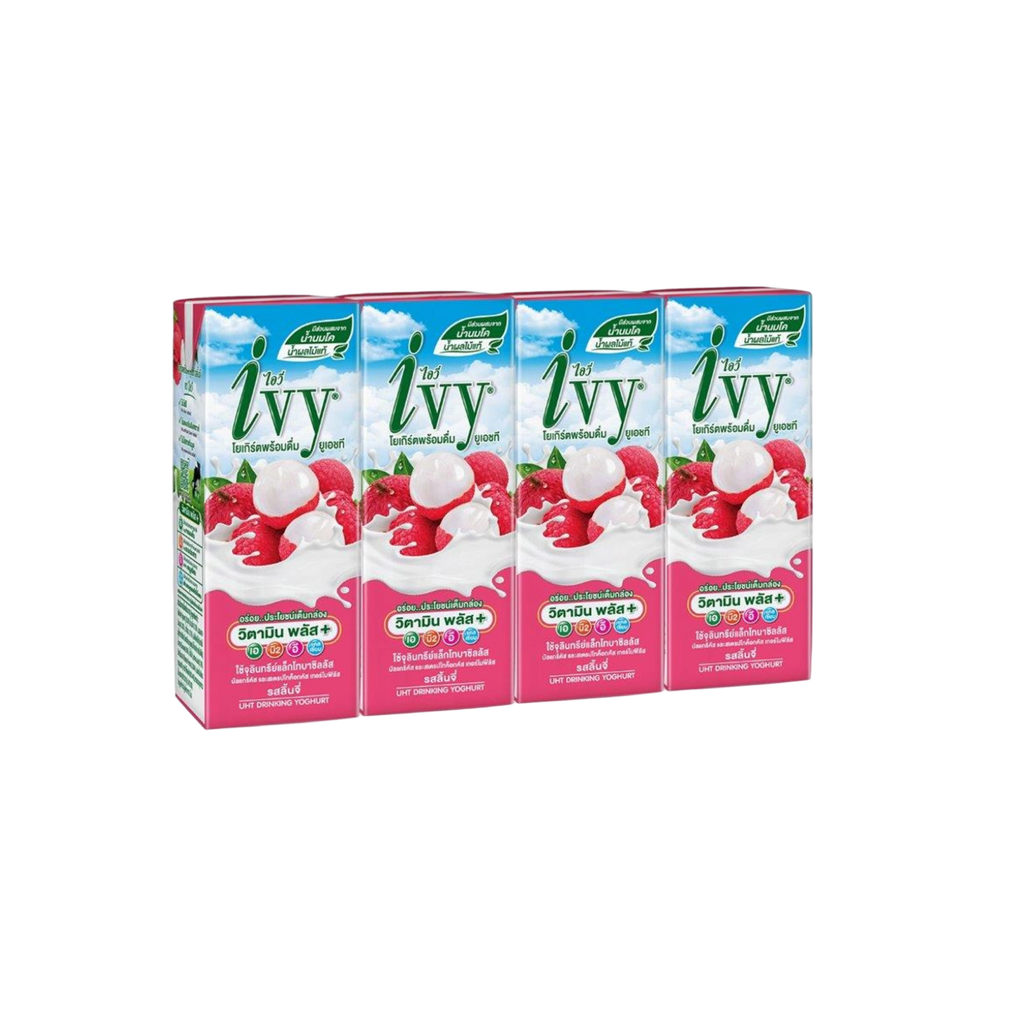 IVY Trinkjoghurt (โยเกิร์ตพร้อมดื่ม ไอวี่) 4x180ml