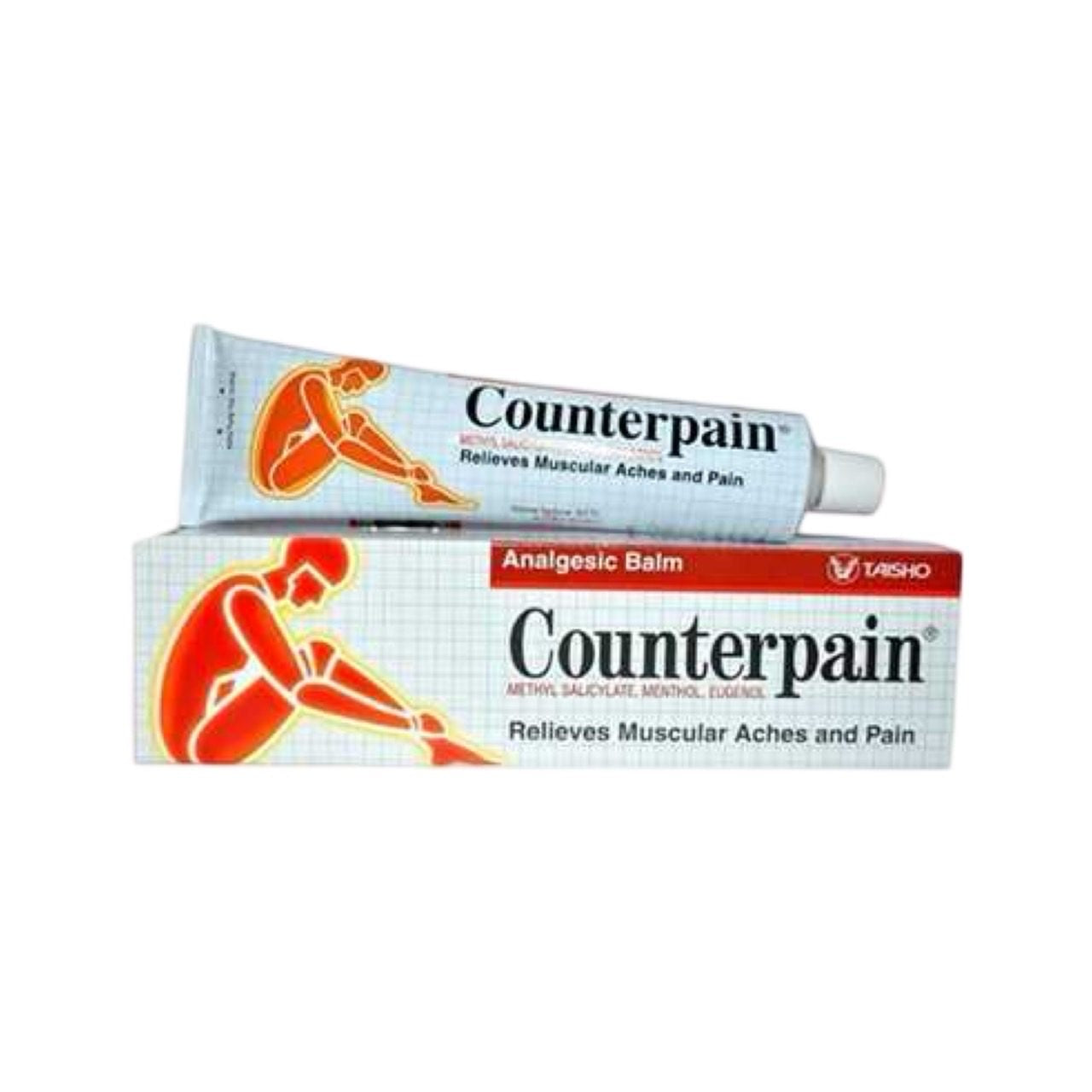 COUNTERPAIN Schmerzlindernde Salbe (ยาบรรเทาอาการปวดกล้ามเนื้อ เคาน์เตอร์เพน) 120g