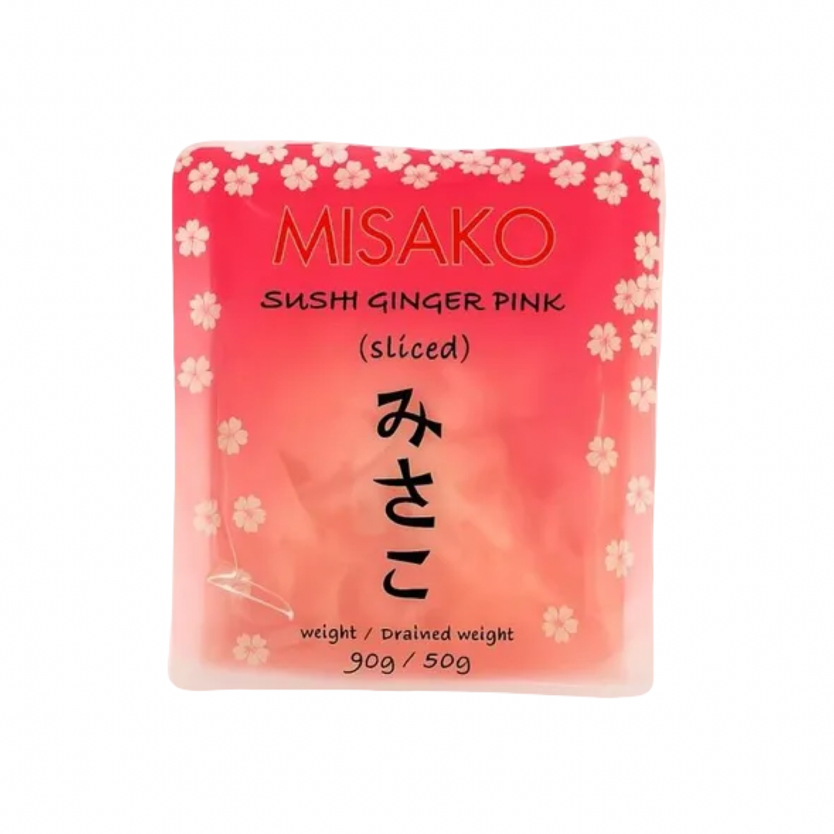 MISAKO Eingelegter Sushi-Ingwer rosa (ขิงดองสีชมพู มิซาโกะ) 90g - Ohayo Asia Shop