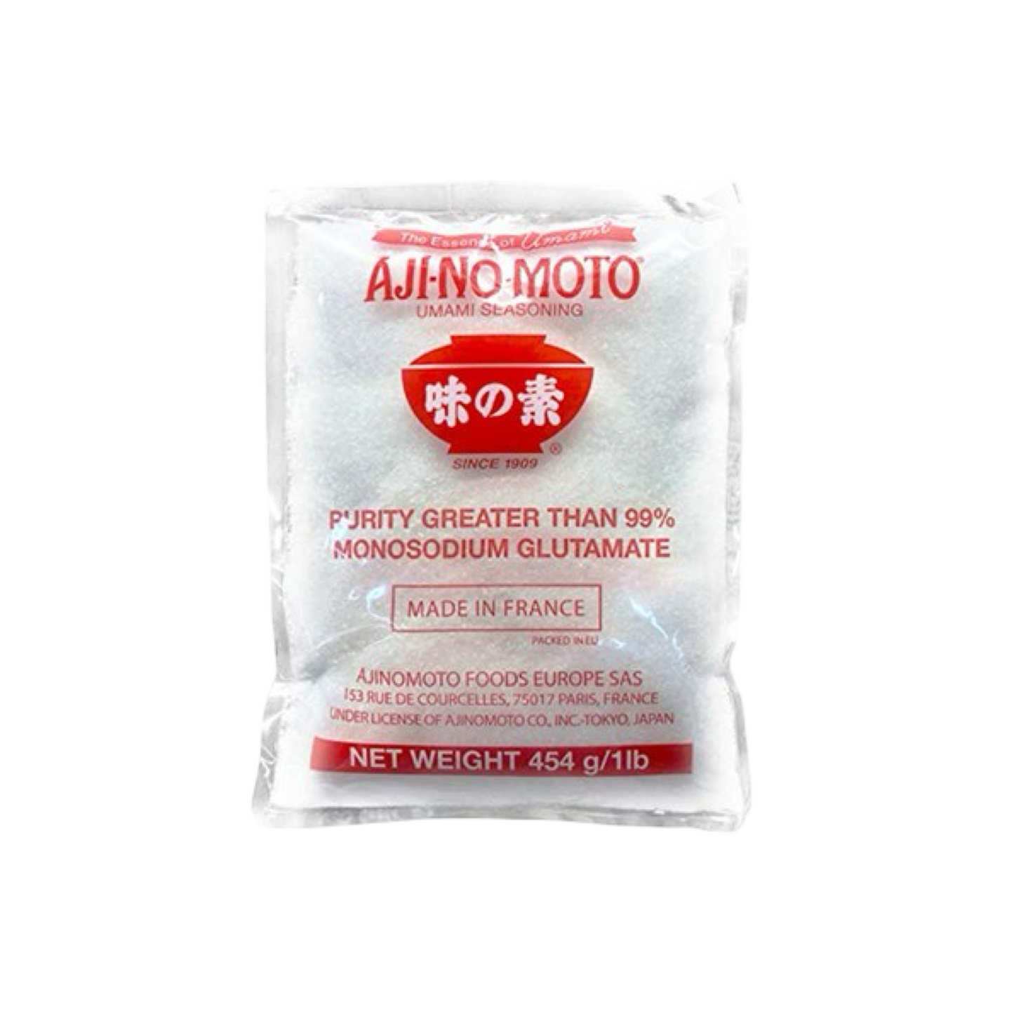 AJINOMOTO Geschmacksverstärker (ผงชูรส อายิโนะโมะโต๊ะ) 454g