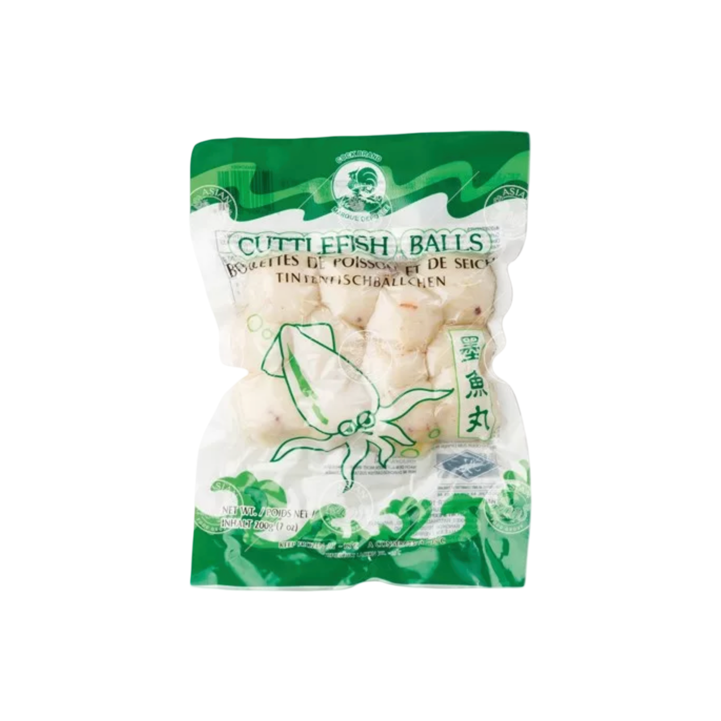 COCK Tintenfischbällchen (ลูกชิ้นปลาหมึก ตราไก่) 200g