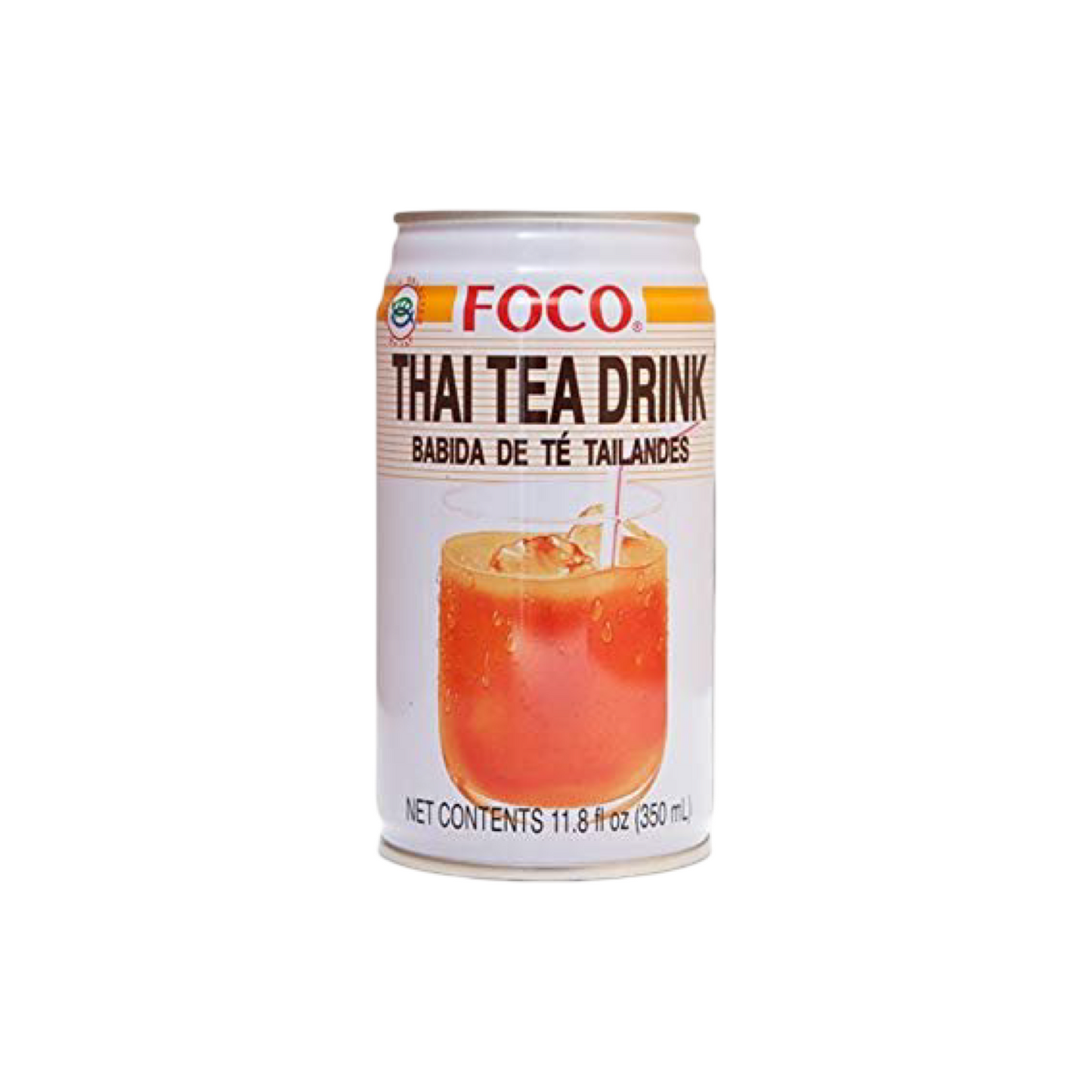 FOCO Thailändisches Tee-Getränk (inkl. Pfand 0,25€) (ชาไทย โฟโก้) 350ml
