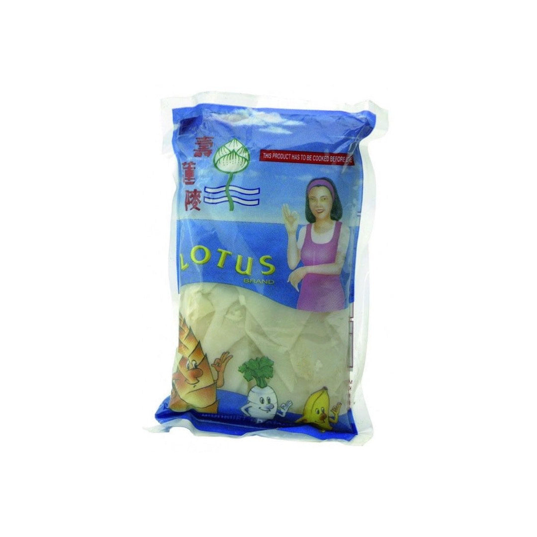 LOTUS Saure Bambusscheiben (หน่อไม้ดองเปรี้ยวแบบแผ่น ดอกบัว) 300g - Ohayo Asia Shop
