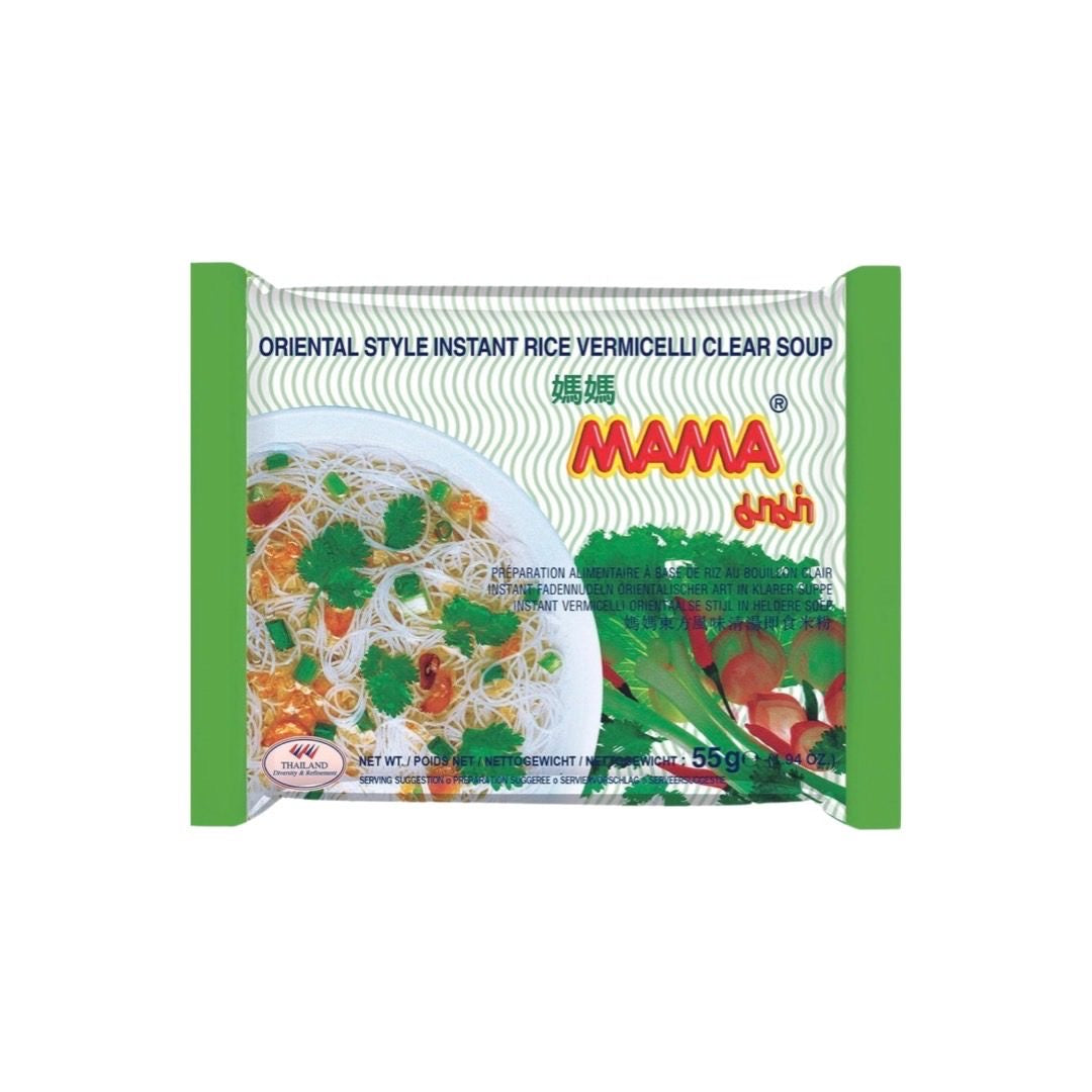 MAMA Instantreisnudeln Klare Suppe (เส้นหมี่น้ำใส มาม่า) 55g