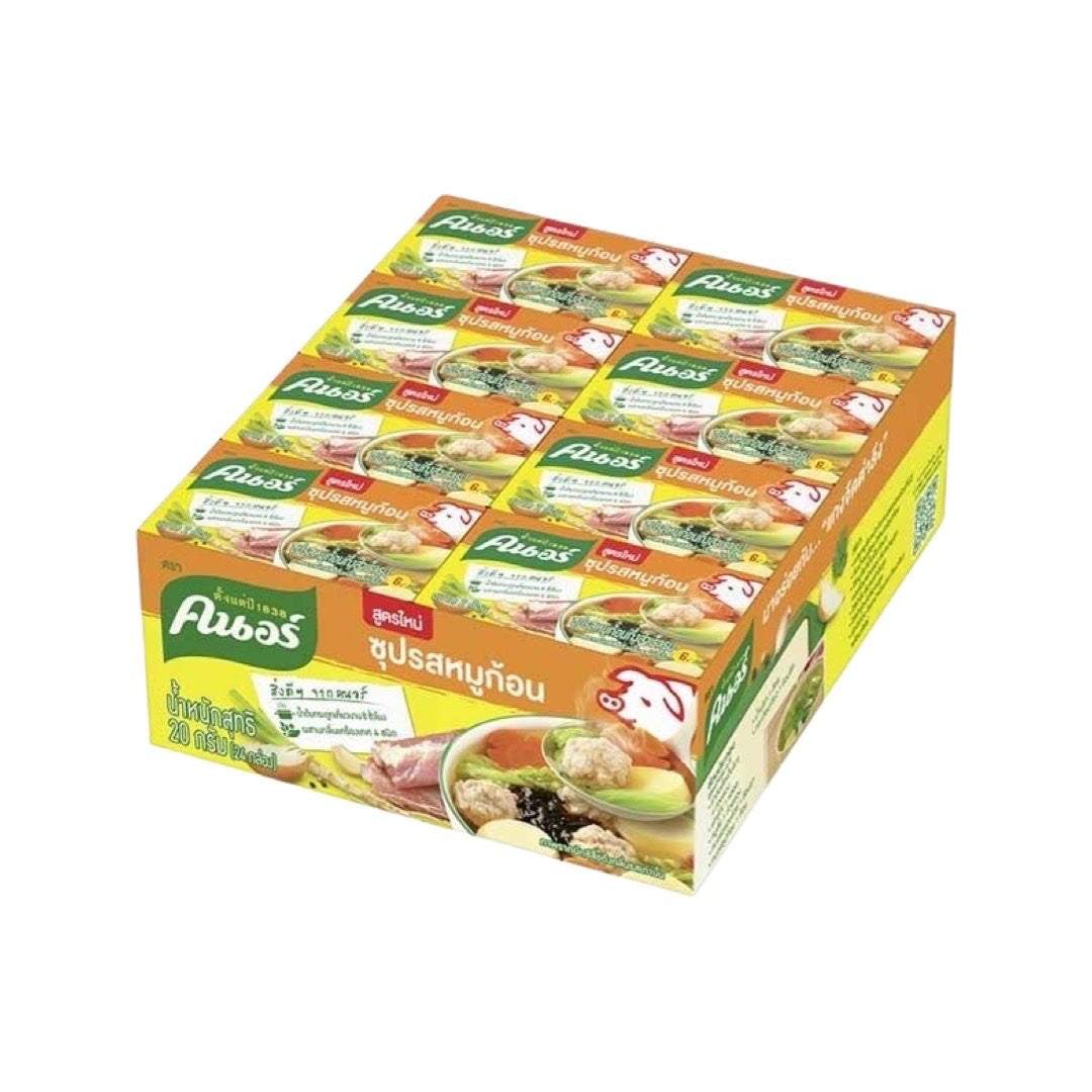 KNORR Schweinebrühe-Würfel (ซุปรสหมูก้อน คนอร์) 24x20g