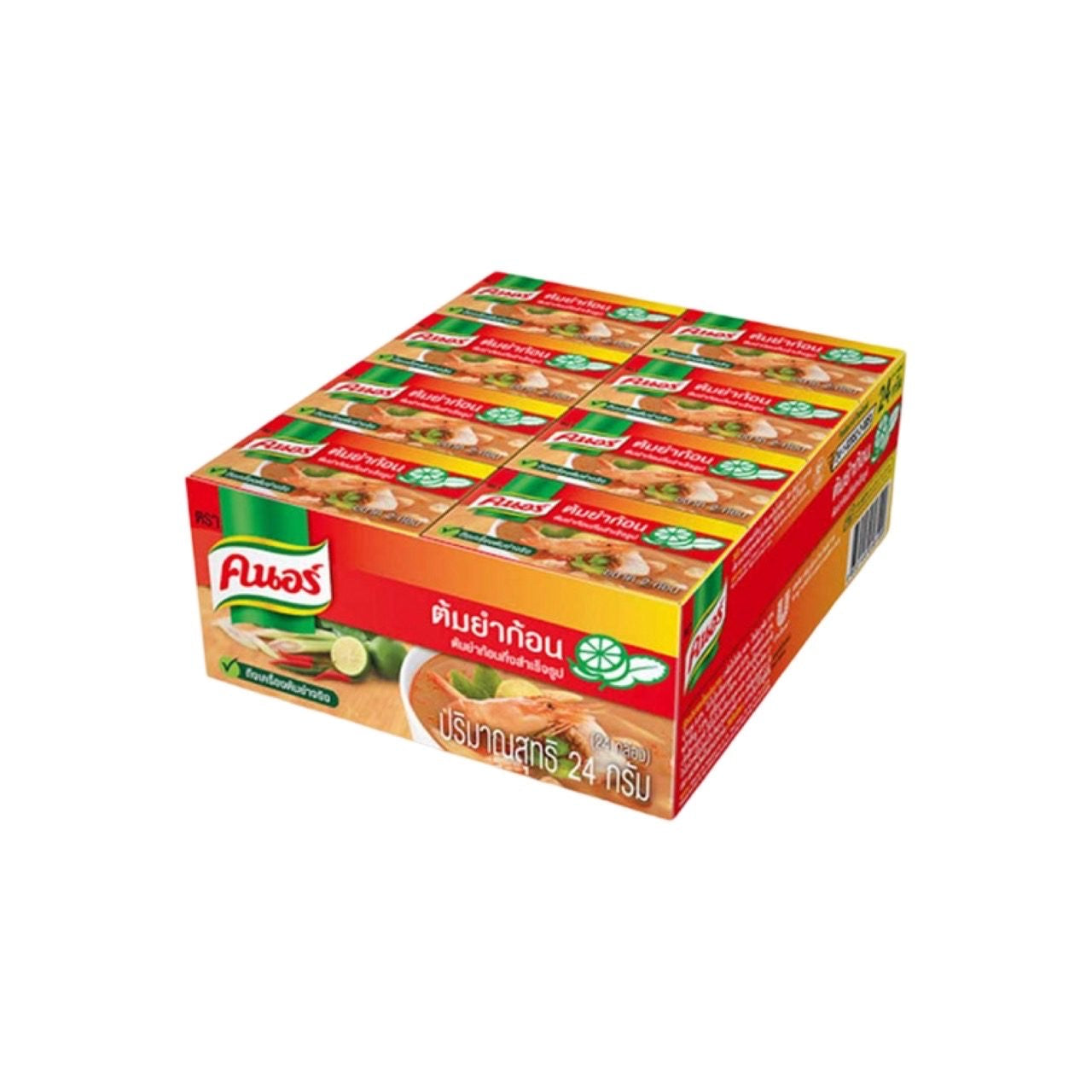 KNORR Tom Yum Suppenwürfel (ต้มยำก้อน คนอร์) 24x24g