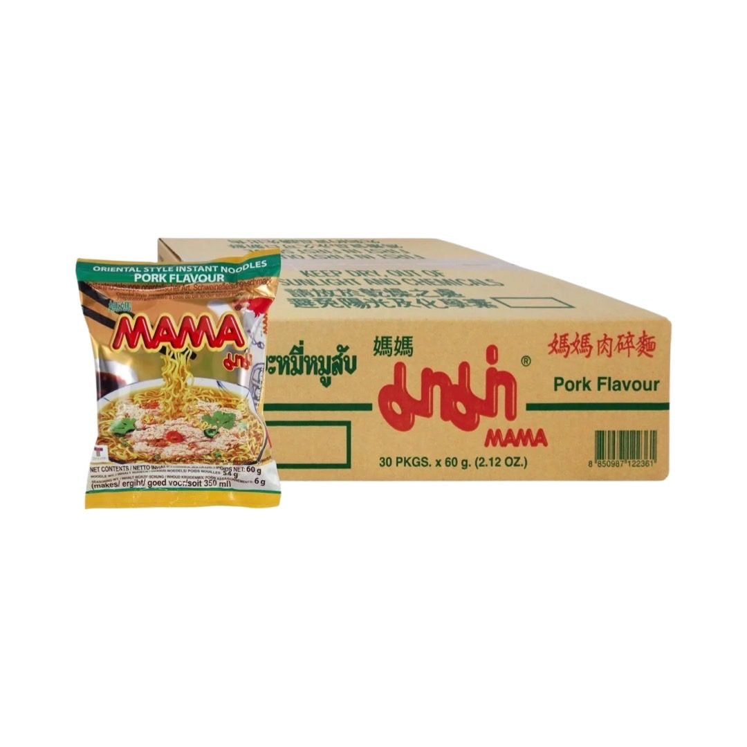 MAMA Instantnudeln Schweinefleisch (รสหมูสับ มาม่า) 30x60g