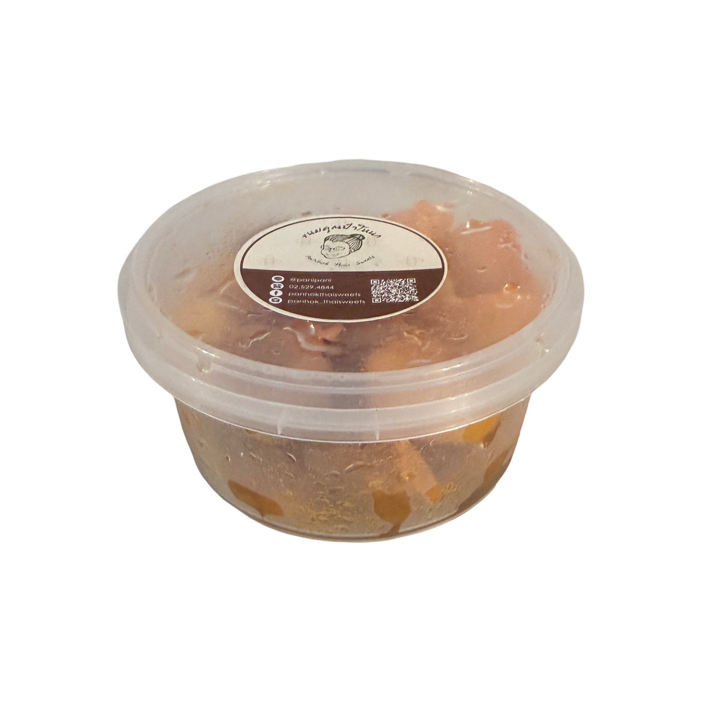 PA NHOK Mungbohnen-Konfekt in Eigelbhülle (ขนมเม็ดขนุน ขนมคุณป้าโหนก) 80g