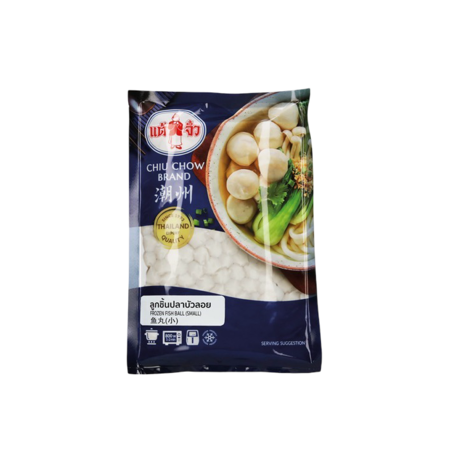 CHIU CHOW Fischbällchen (S) (ลูกชิ้นปลาบัวลอย แต้จิ๋ว) 200g