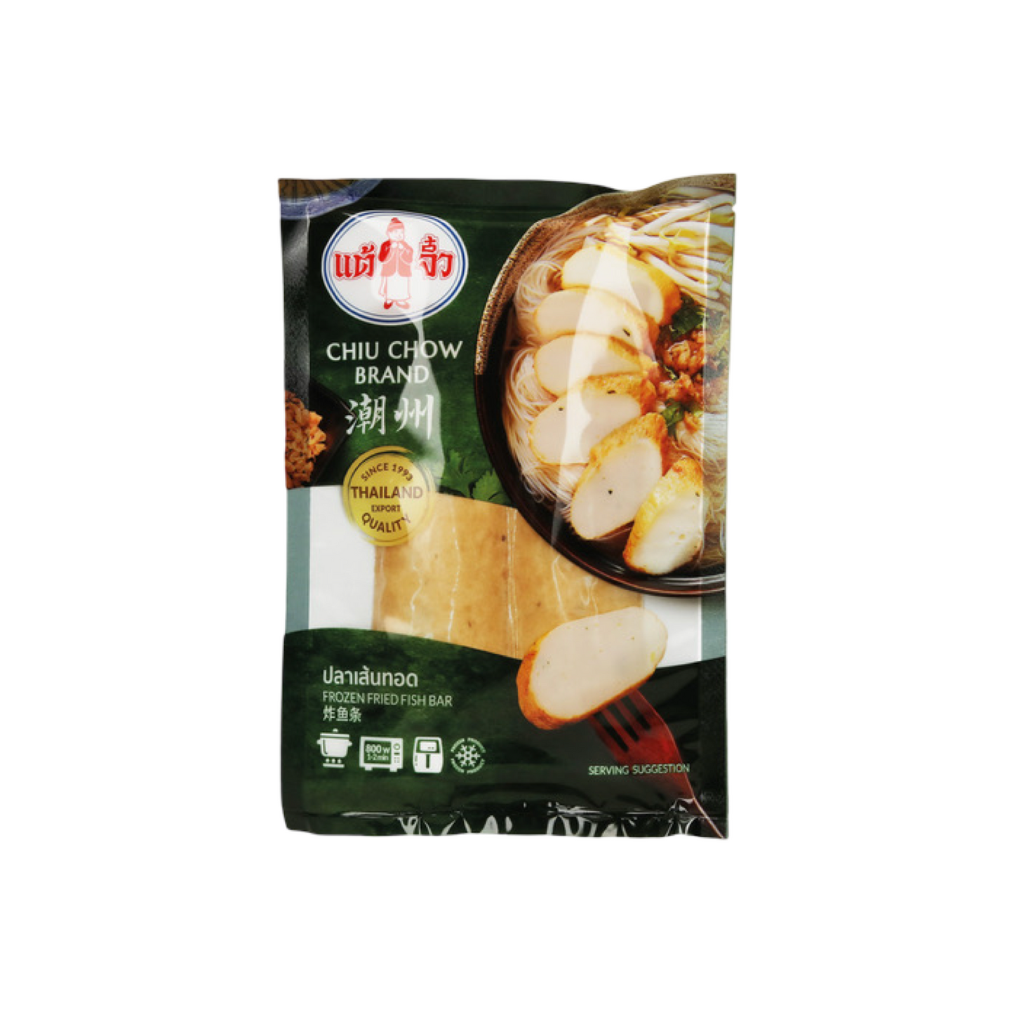 CHIU CHOW Frittierte Fischstreifen (ปลาเส้นทอด แต้จิ๋ว) 200g