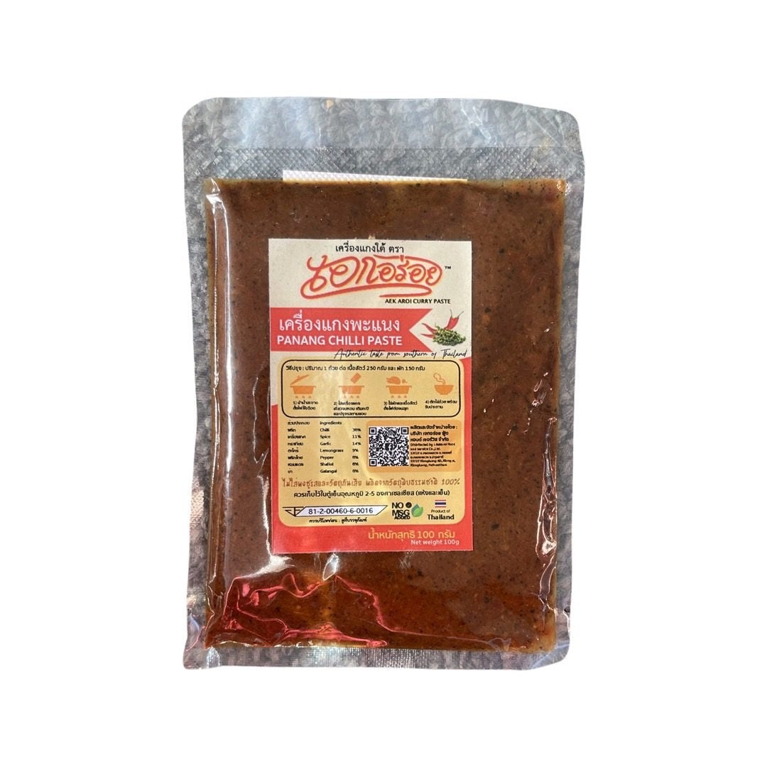 AEK AROI Panang-Currypaste (เครื่องแกงพะแนง เอกอร่อย) 100g