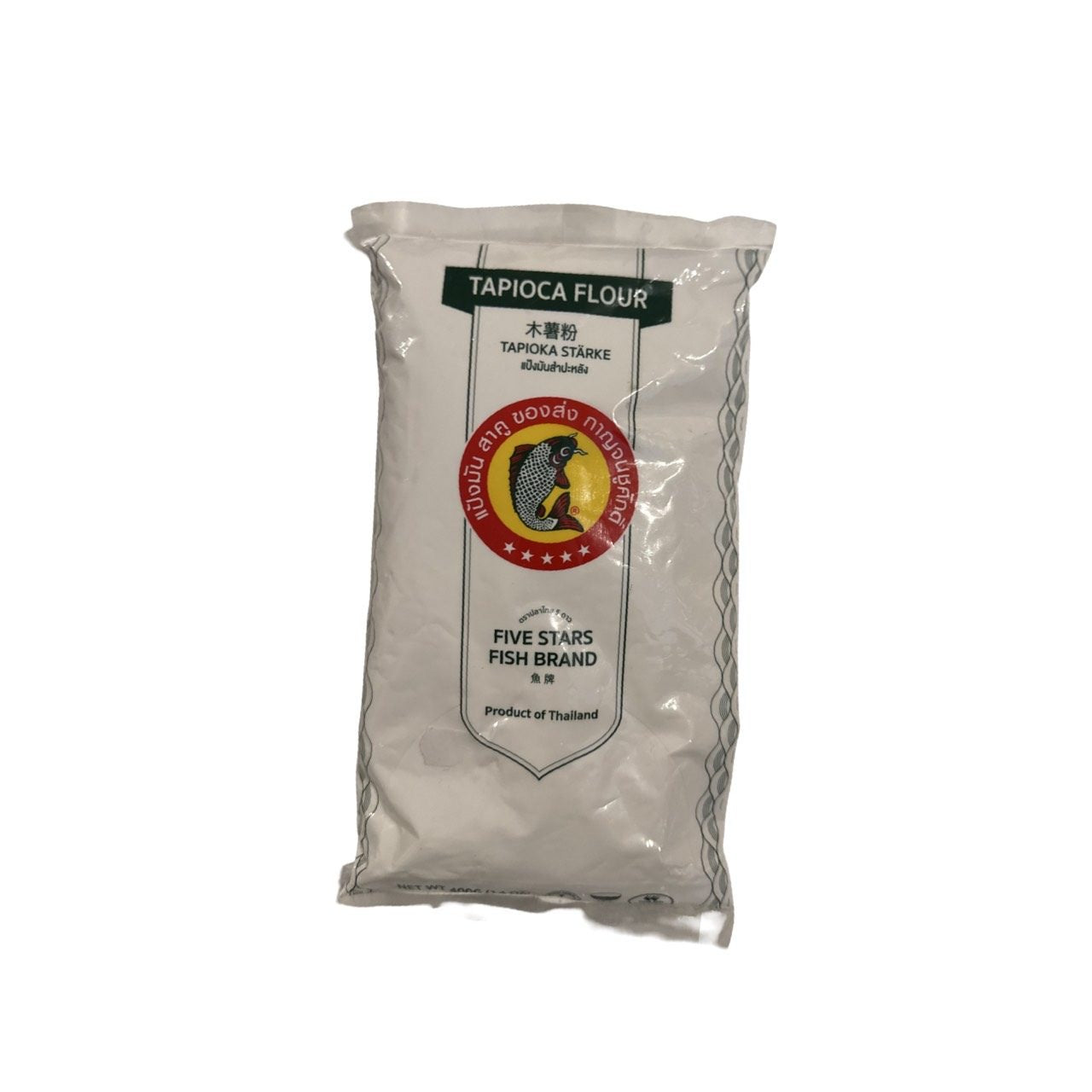FIVE STARS FISH Tapiokastärke (แป้งมันสำปะหลัง ปลาไทย 5 ดาว) 400g