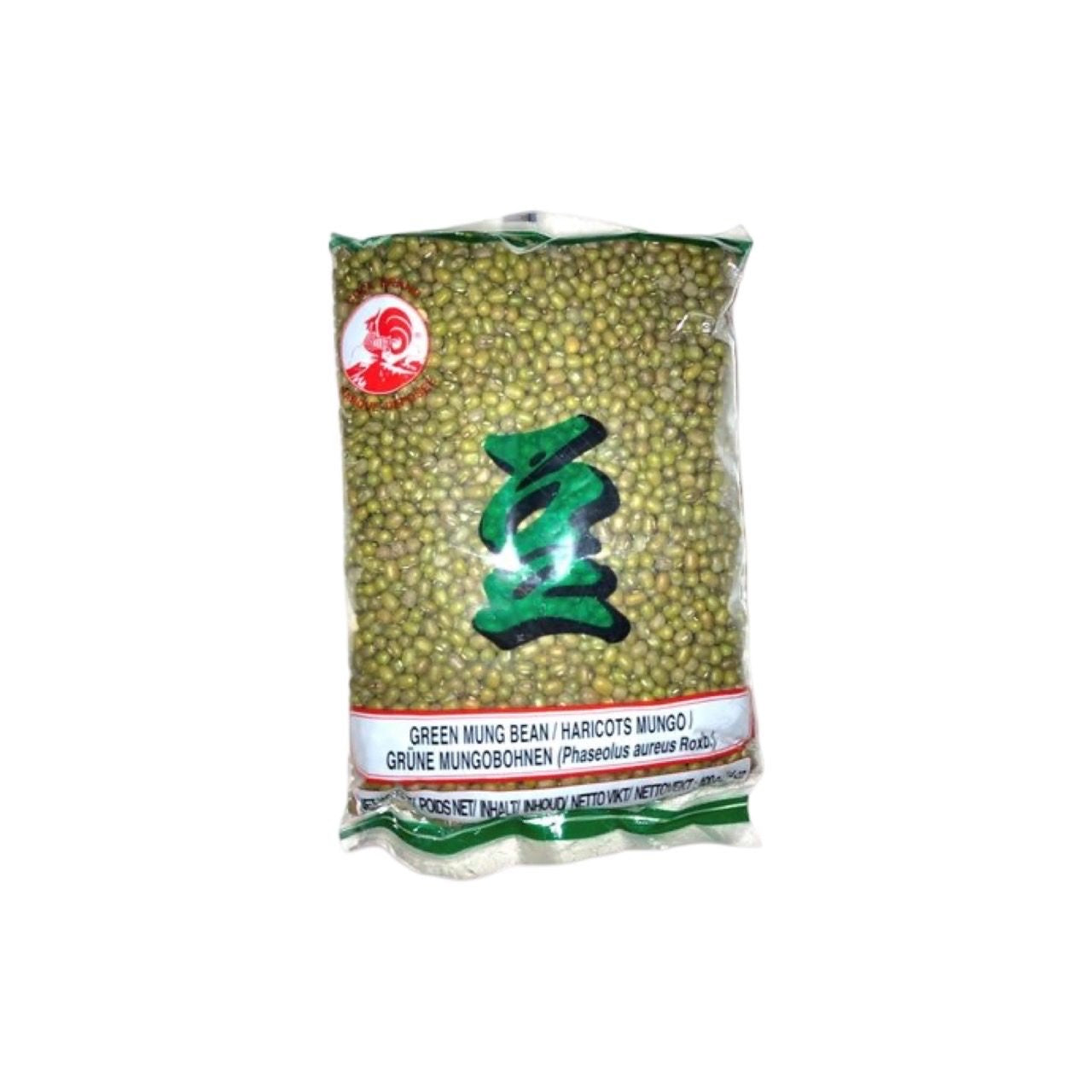 COCK Grüne Mungbohnen (ถั่วเขียว ตราไก่) 400g