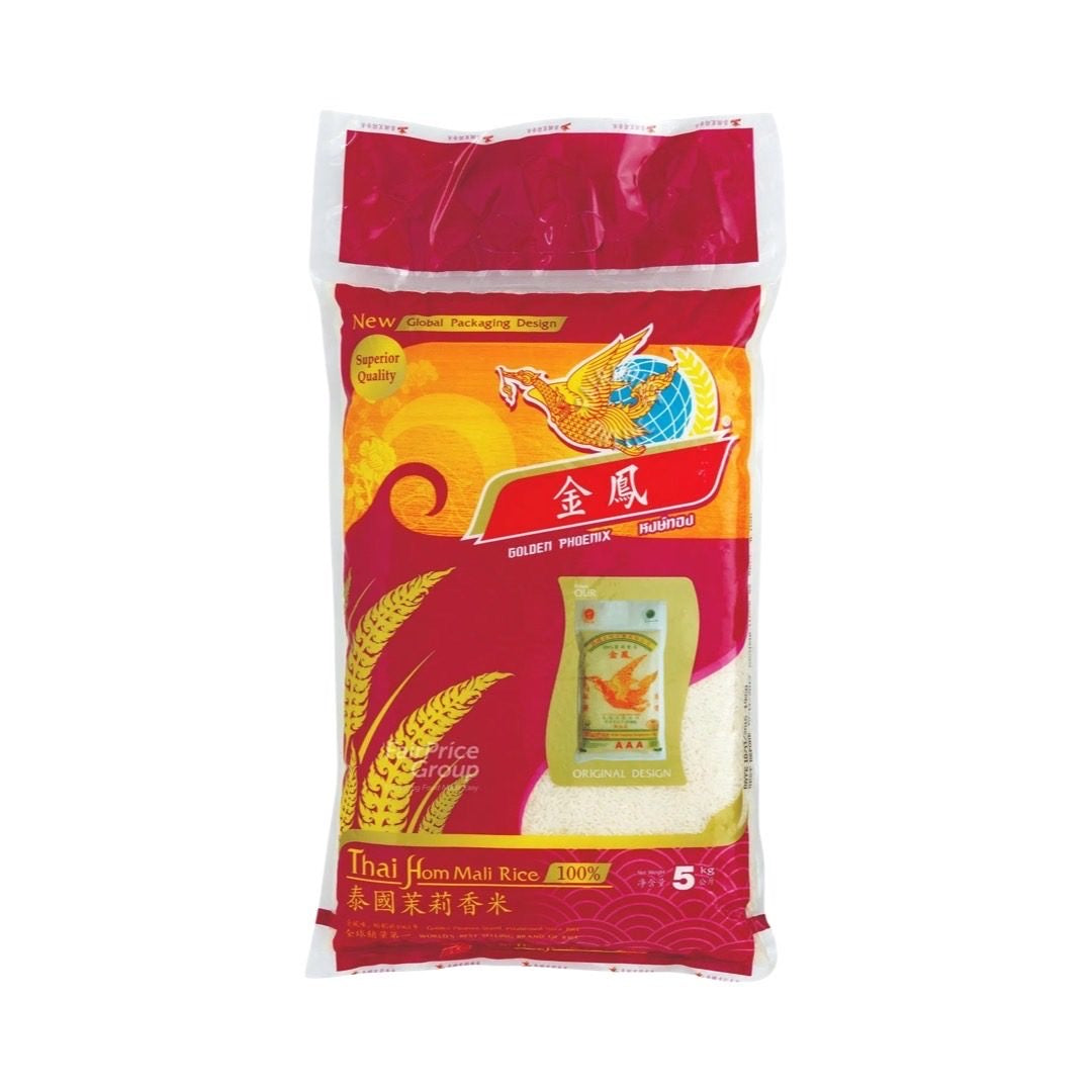 GOLDEN PHOENIX Jasminreis (ข้าวหอมมะลิ หงษ์ทอง) 5KG