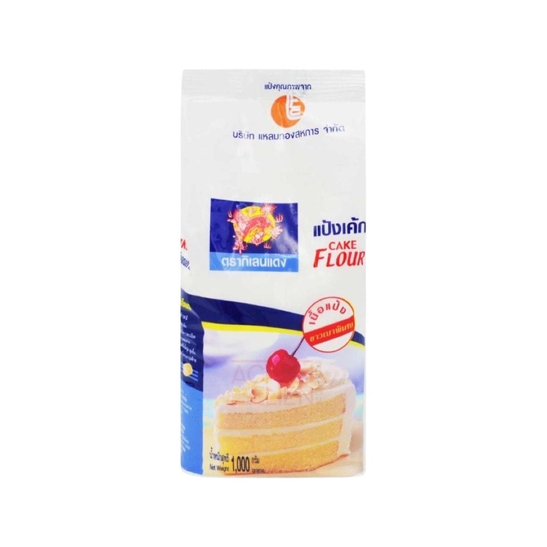RED KIRIN Mehl für Torten und Kuchen (แป้งเค้ก กิเลนแดง) 1000g