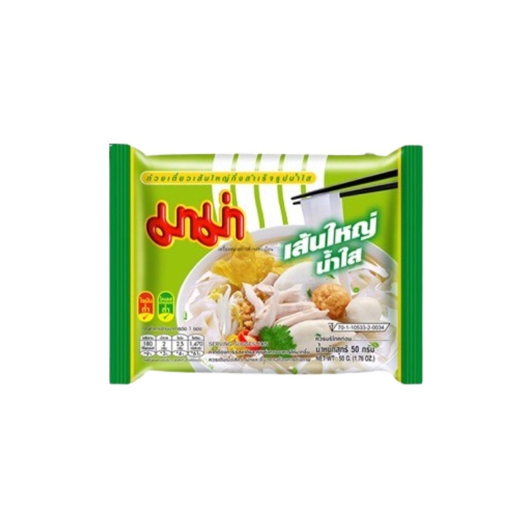 MAMA Instant Reisbandnudeln klare Suppe (เส้นใหญ่น้ำใส มาม่า) 50g