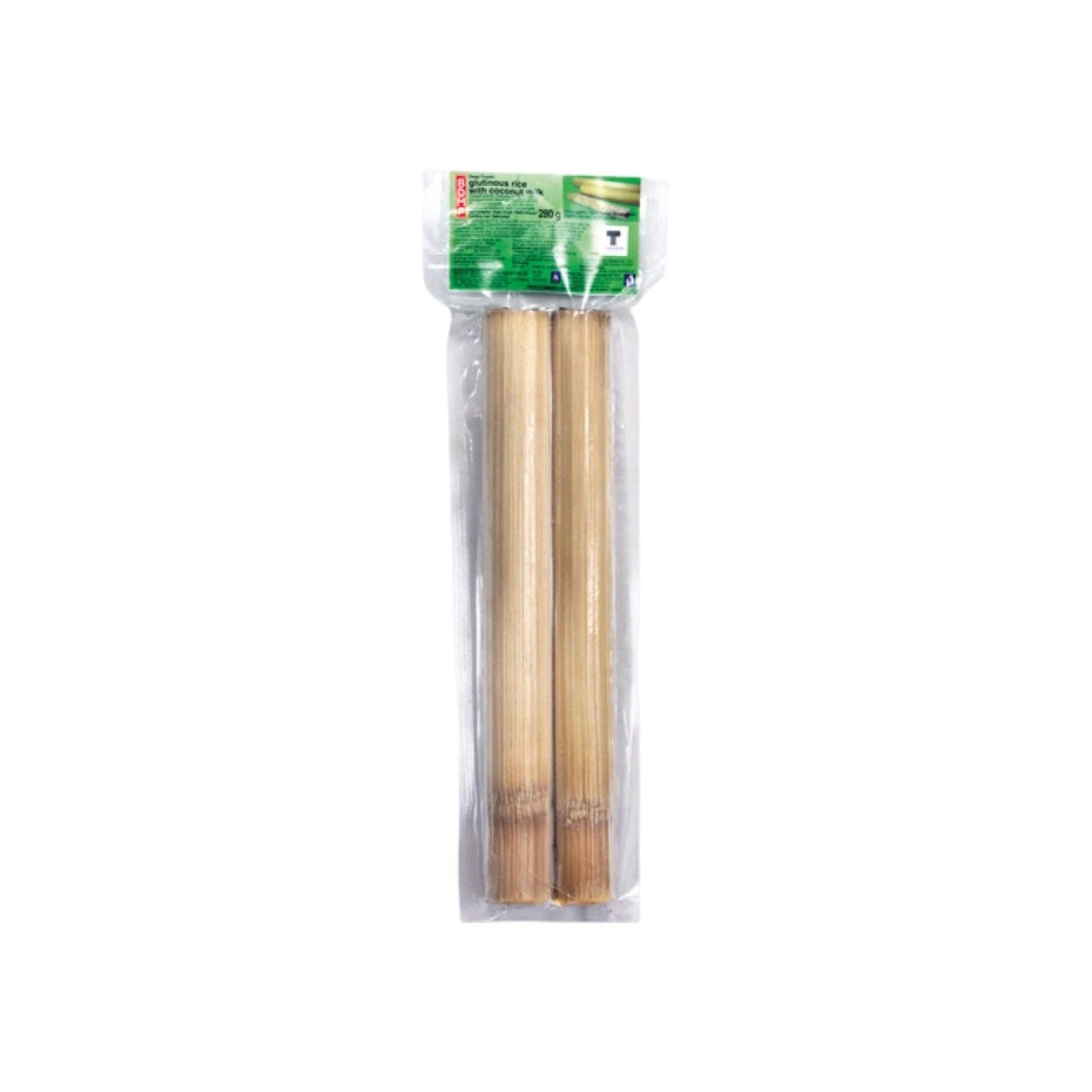 BDMP Tiefgekühlter Klebreis im Bambusrohr (ข้าวหลามแช่แข็ง บีดีเอ็มพี) 280g