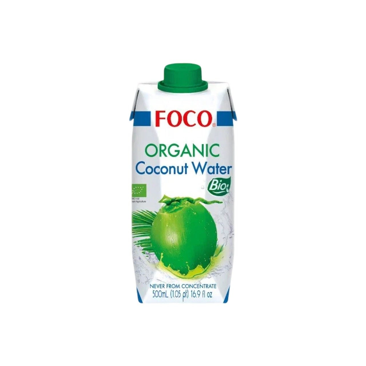 FOCO Bio-Kokosnusswasser (น้ำมะพร้าวออร์แกนิก โฟโก้) 500ml