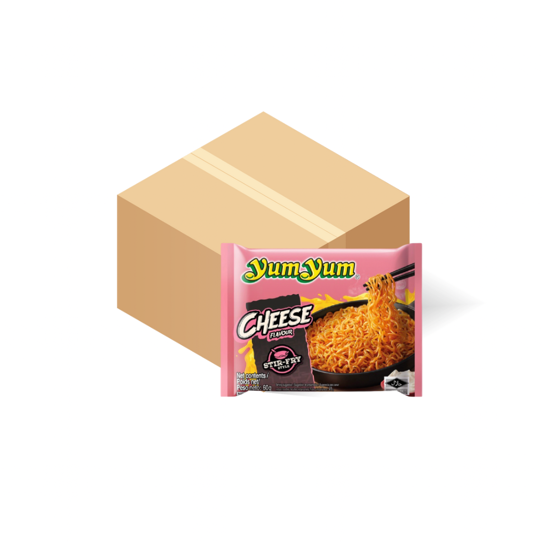 YUMYUM Instantnudeln mit Käsegeschmack (รสชีส ยำยำ) 30x60g