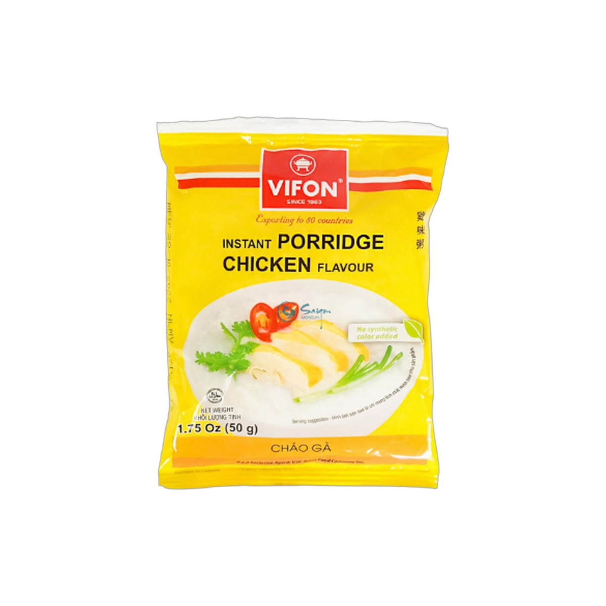 VIFON Instantbrei Cháo Gà Hühnchen 50g Packung