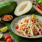 Grüne Papaya richtig zubereiten: Frische thailändische Rezepte