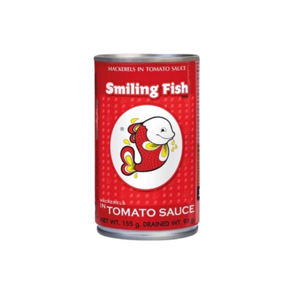SMILING FISH Makrelen in Tomatensauce 24x155g