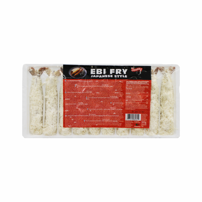 SHIRAKIKU Ebi Fry panierte Garnelen 10 Stk. (กุ้งชุบเกล็ดขนมปังแช่แข็ง ชิรากิกุ) 300g