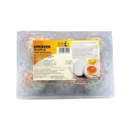 GOOSUN Gesalzene Eier, 6 Stück (ไข่เค็ม กูซัน) 420g