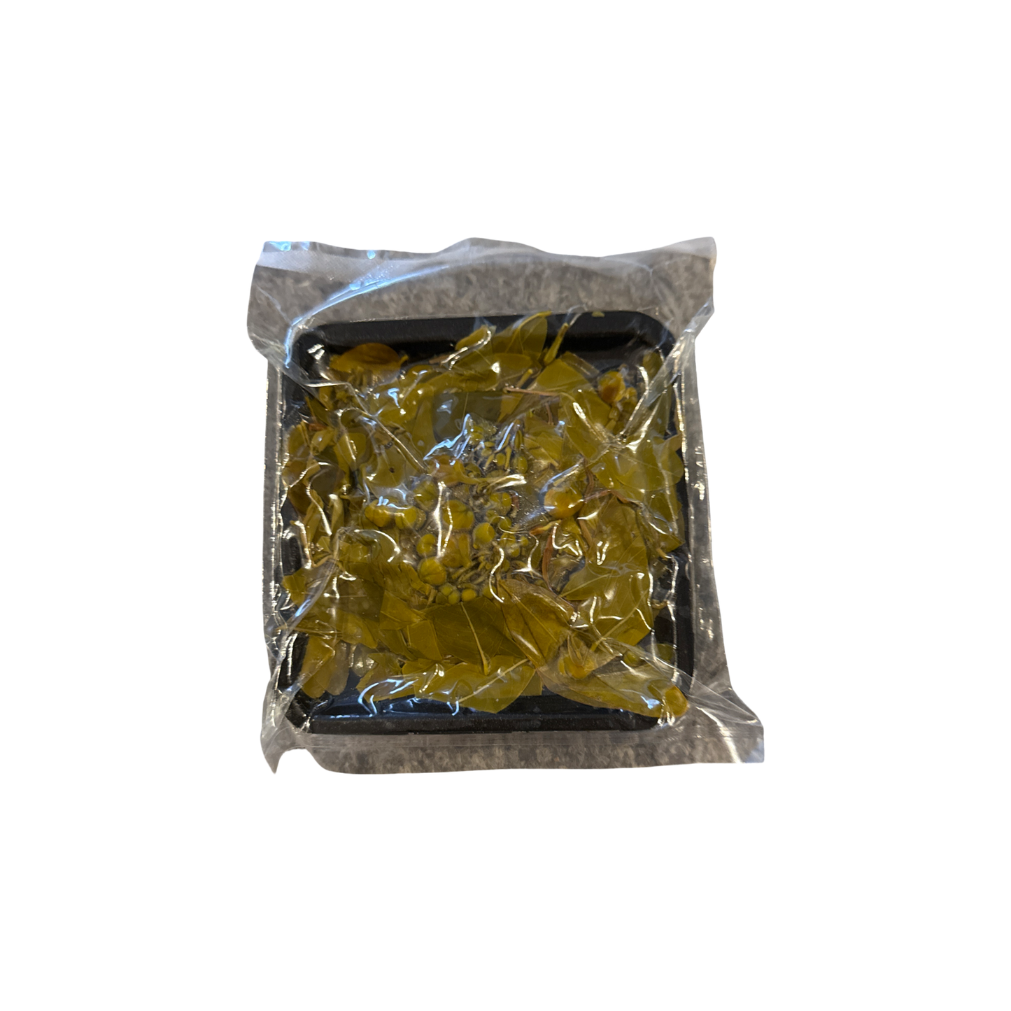 Gekochte Blüten und Blätter des Siamesischen Kassia-Baums (ขี้เหล็กต้มดอกและใบ) 100g