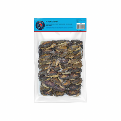 MOOIJER Flusskrabben roh ganz 40/60g (ปูนาแช่แข็ง) 1000g