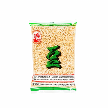 COCK Geschälte Mungbohnen (ถั่วเขียวเลาะเปลือก ตราไก่) 400g - Ohayo Asia Shop