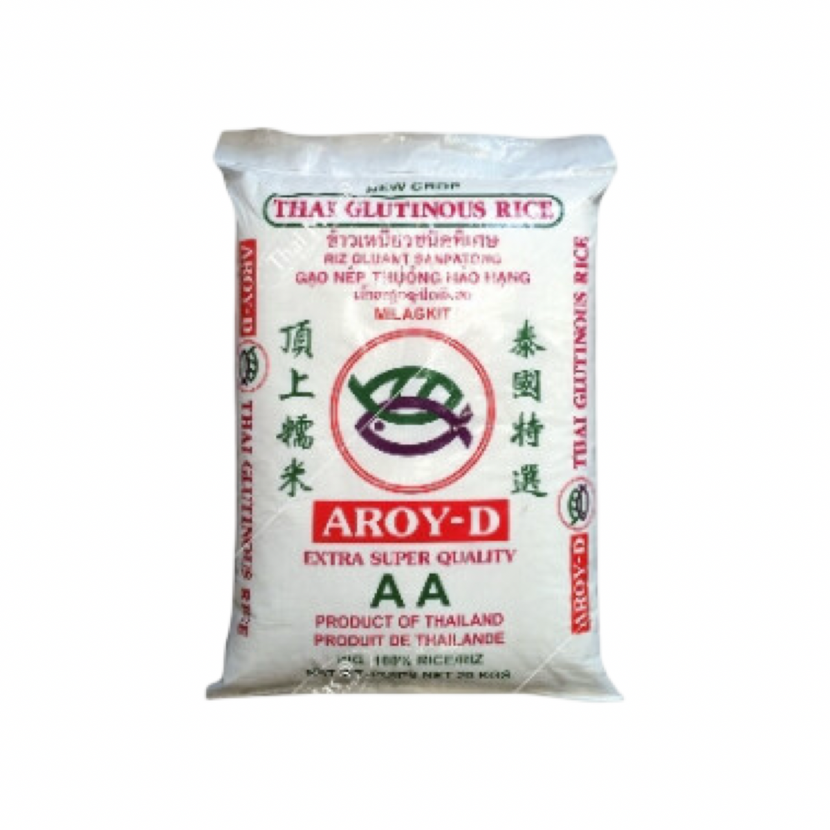AROY-D Thailändischer Klebreis Sticky Rice (ข้าวเหนียว อร่อย-ดี) - Ohayo Asia Shop