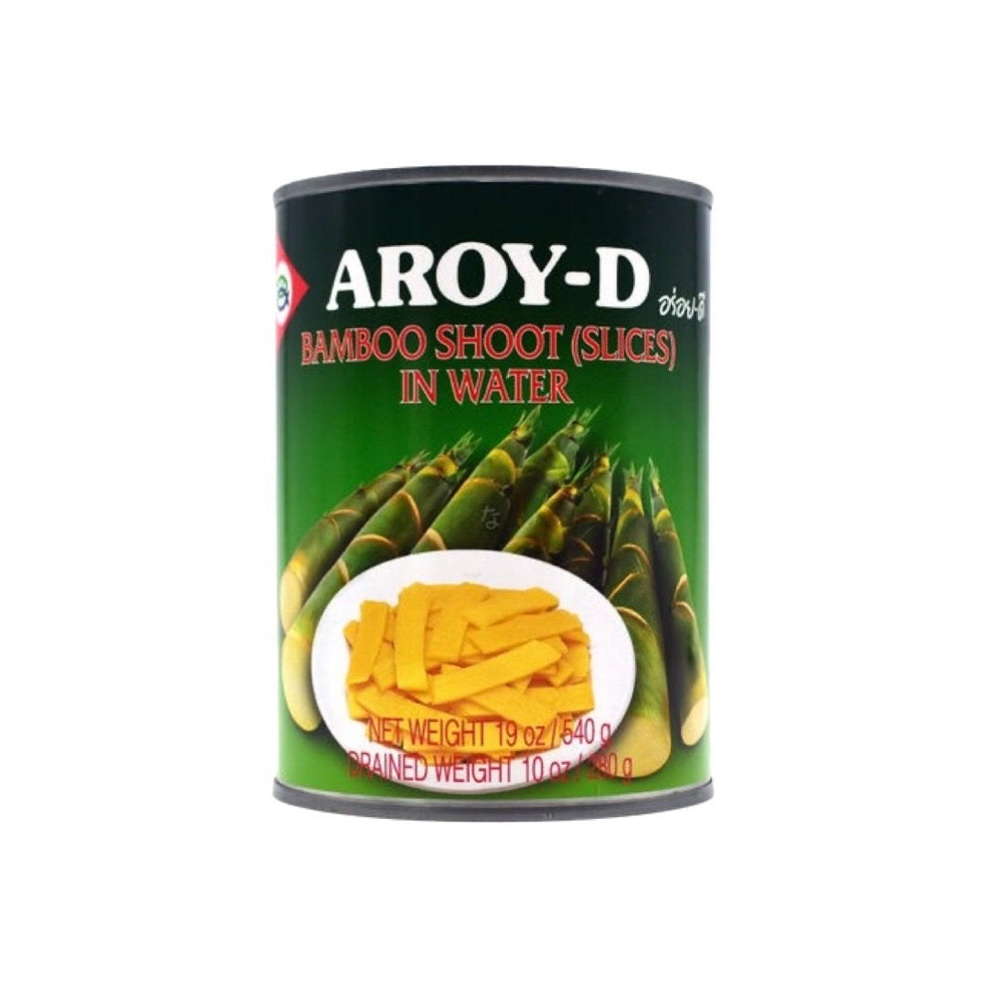 AROY-D Bambussprossen in Scheiben (หน่อไม้หั่นแผ่น อร่อย-ดี) 540g