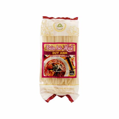 DUY ANH Reis-Vermicelli Bún Bò Huế (เส้นขนมจีนเส้นใหญ่ / เส้นบุ๋นบ่อเว้ ดุยอันห์) 400g - Ohayo Asia Shop