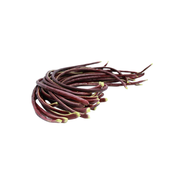 Frische Lila Schlangenbohnen (ถั่วฝักยาวสีม่วงสด) 200g - Ohayo Asia Shop