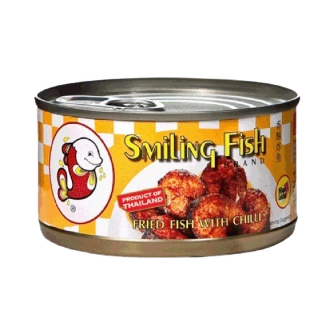SMILING FISH Frittierte Makrele mit Chili (ปลาทอดราดพริก ปุ้มปุ้ย) 90g