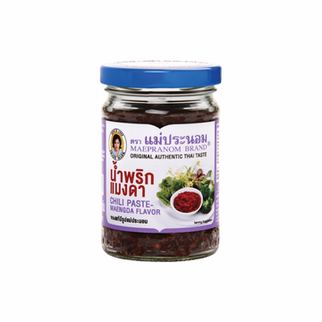MAEPRANOM Würzige Chilipaste mit Maeng-Da-Aroma (น้ำพริกแมงดา แม่ประนอม) 228g - Ohayo Asia Shop
