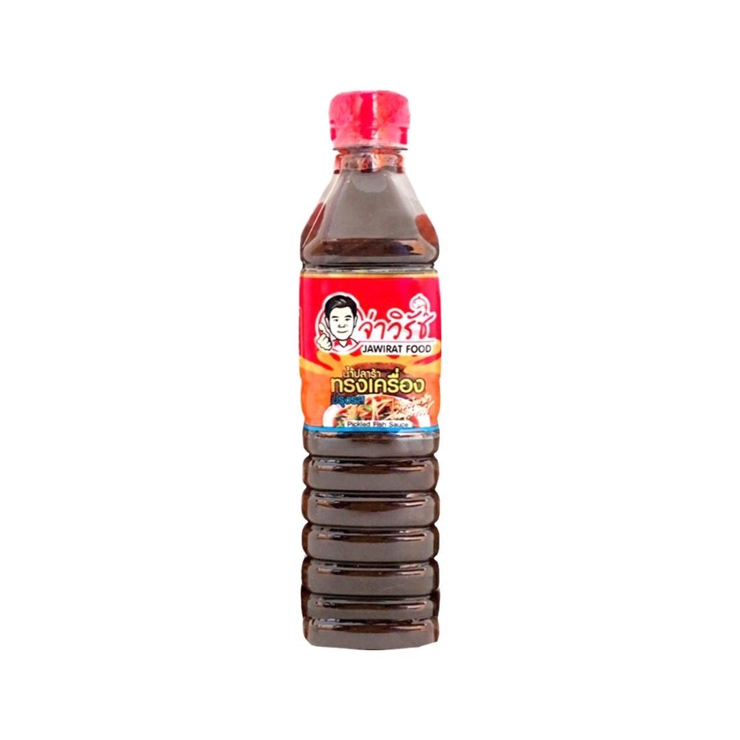 JAWIRAT Gewürzte fermentierte Fischsauce pasteurisiert (น้ำปลาร้า ปลาร้าทรงเครื่อง จ่าวิรัช) 400ml - Ohayo Asia Shop