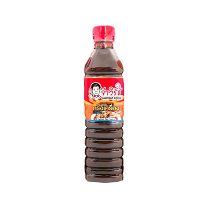 JAWIRAT Gewürzte fermentierte Fischsauce pasteurisiert (น้ำปลาร้า ปลาร้าทรงเครื่อง จ่าวิรัช) 400ml - Ohayo Asia Shop