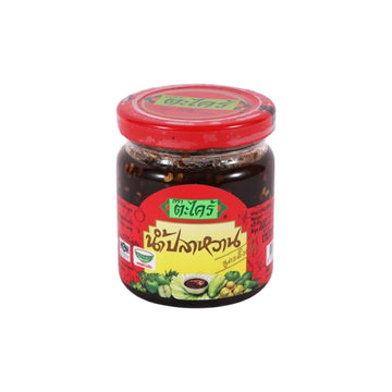 TAKRAI Süßer Fischsauce-Dip Nam Pla Wan Original (น้ำปลาหวาน สูตรดั้งเดิม ตะไคร้) 200g - Ohayo Asia Shop