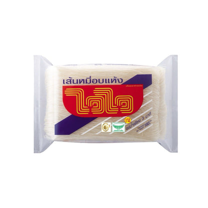 WAIWAI Getrocknete Reis-Vermicelli (เส้นหมี่อบแห้ง ไวไว) 180g