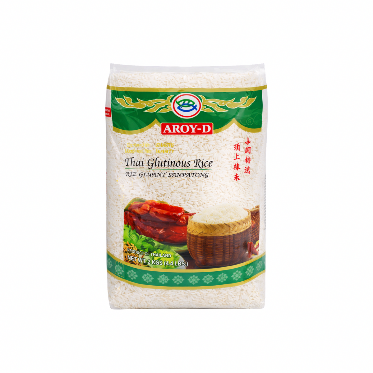 AROY-D Thailändischer Klebreis Sticky Rice (ข้าวเหนียว อร่อย-ดี) - Ohayo Asia Shop