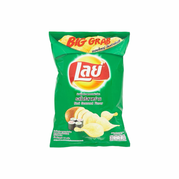 LAY'S Kartoffelchips Nori-Algen Flavour (มันฝรั่งทอดกรอบ รสสาหร่ายโนริ เลย์) 75g - Ohayo Asia Shop