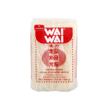 WAIWAI Getrocknete Reisfadennudeln (เส้นหมี่อบแห้ง ไวไว) - Ohayo Asia Shop