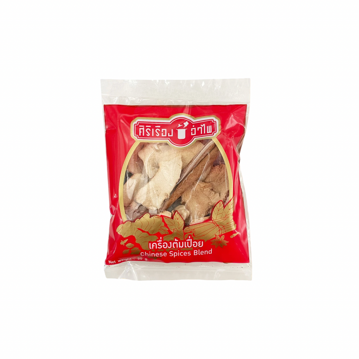 SIRIRUANG AMPAI Chinesische Gewürzmischung für Pa-Lo Suppe (เครื่องต้มเปื่อย ศิริเรืองอำไพ) 20g - Ohayo Asia Shop