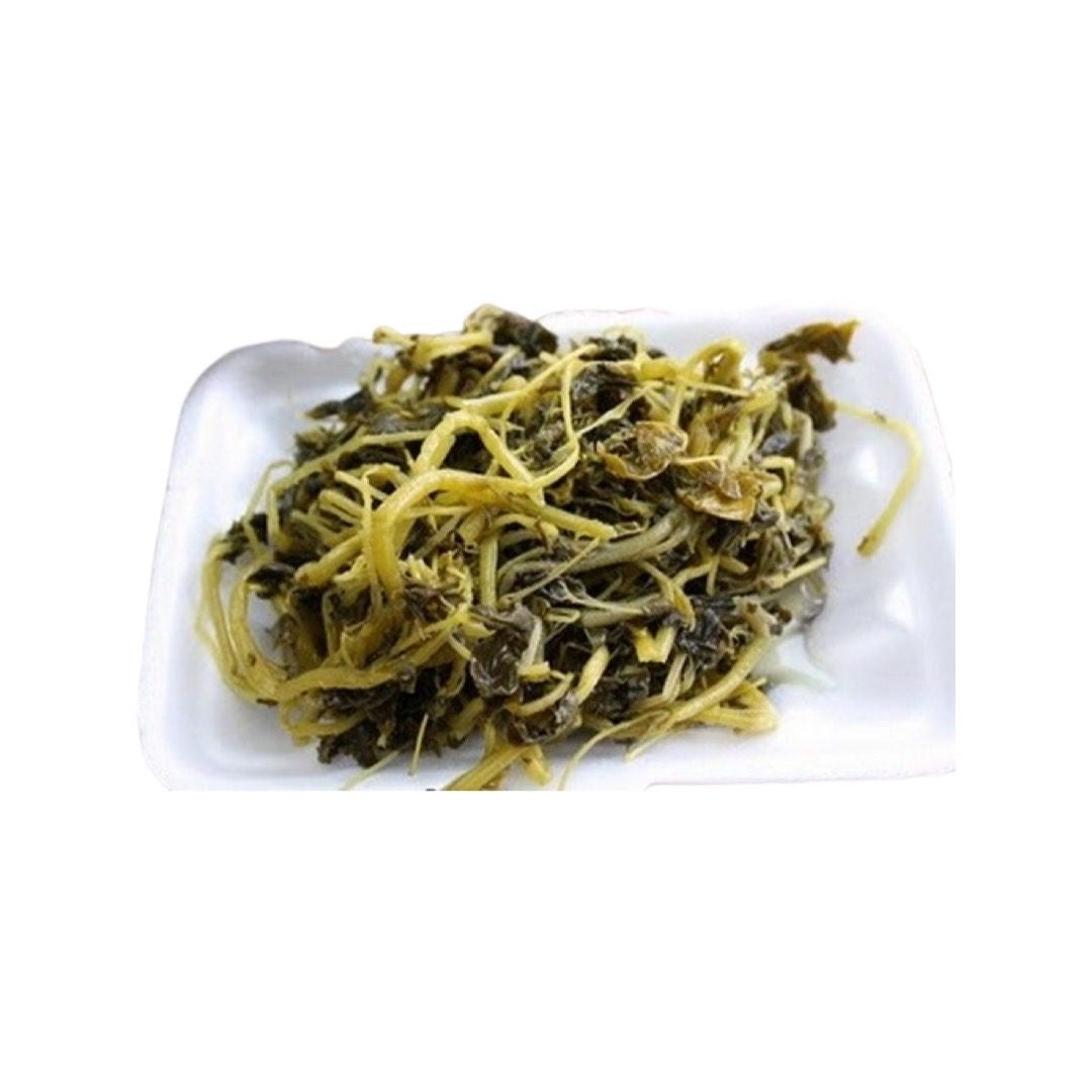 Eingelegtes Kleome-Kraut (ผักเสี้ยนดอง)