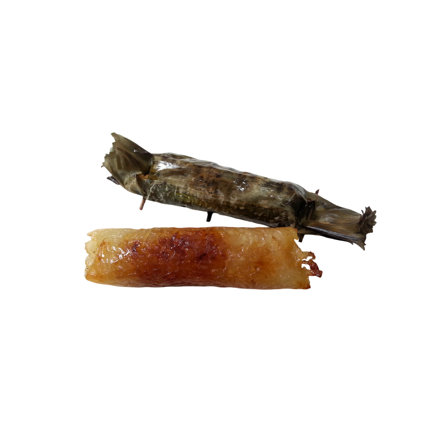 Gegrillter Klebreis in Bananenblättern (ข้าวเหนียวปิ้ง) 300g